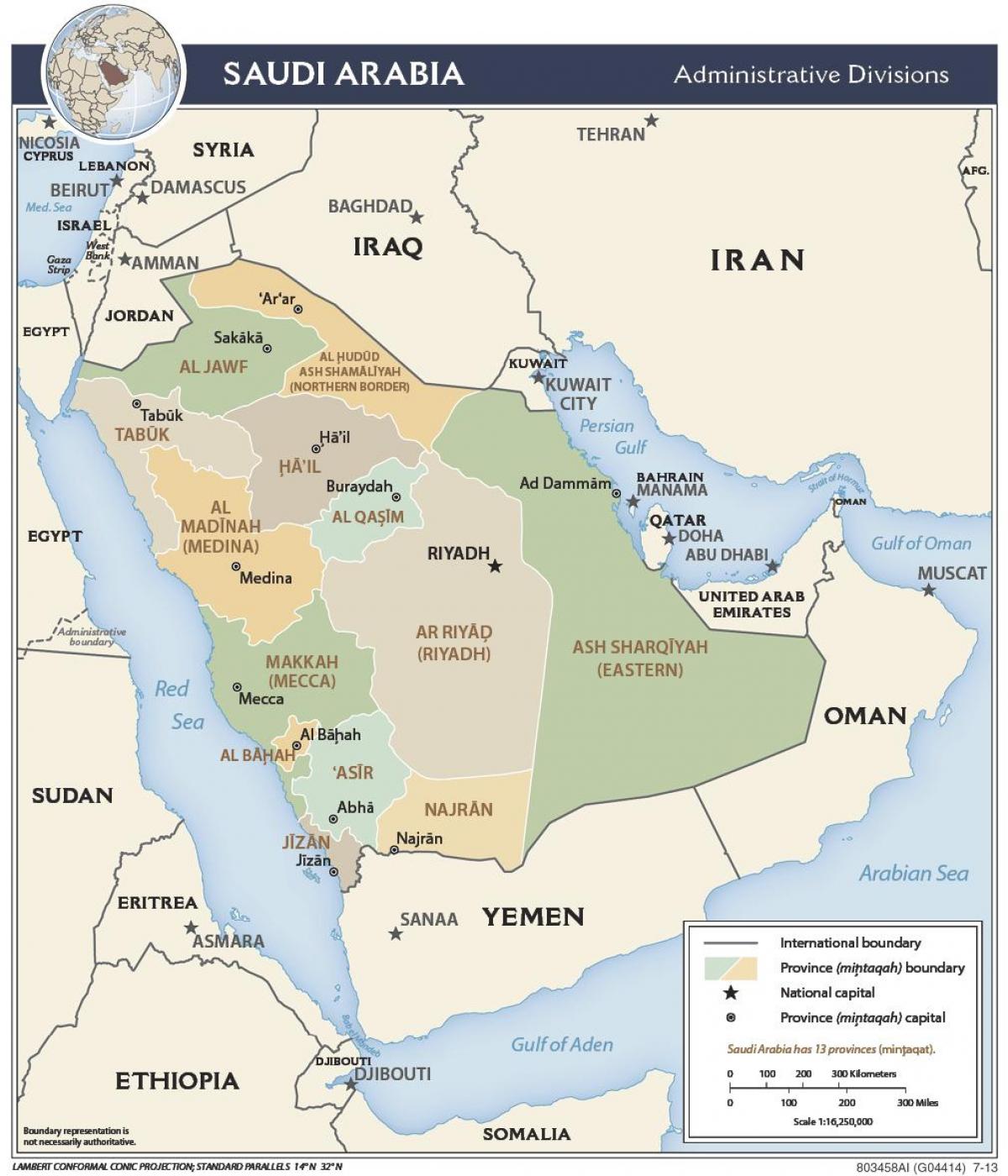qasim peta Arab Saudi