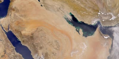 Peta satelit Arab Saudi