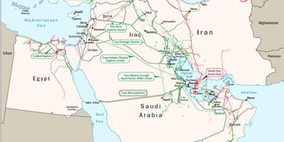 Peta safaniya Arab Saudi